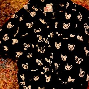 Little Girls Puppy Blouse